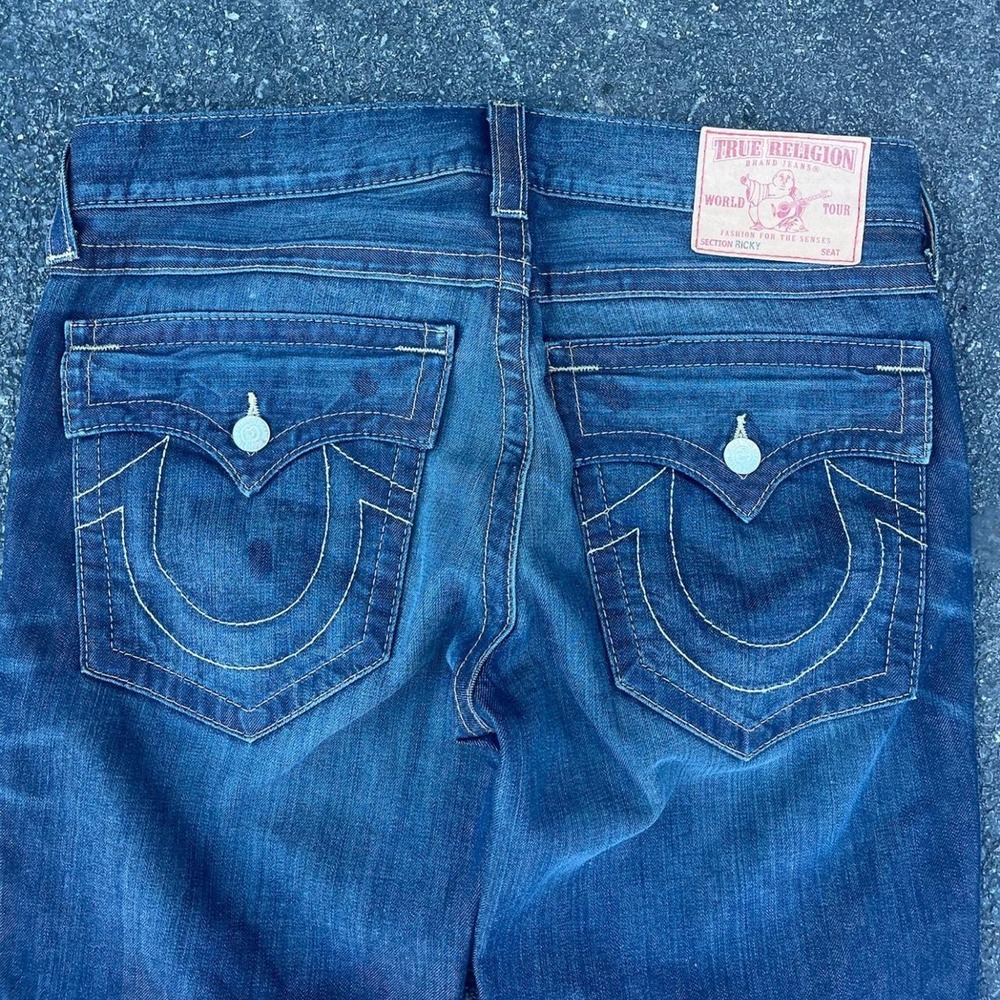 RARE Vintage True Religion Ricky Jeans size 33